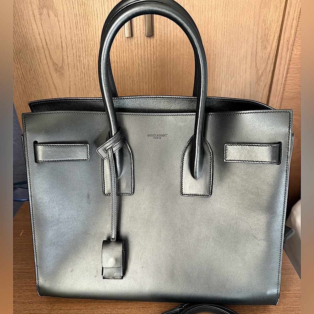 Saint Laurent small sac de jour in smooth leather